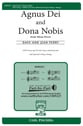 Agnus Dei and Dona Nobis SATB choral sheet music cover